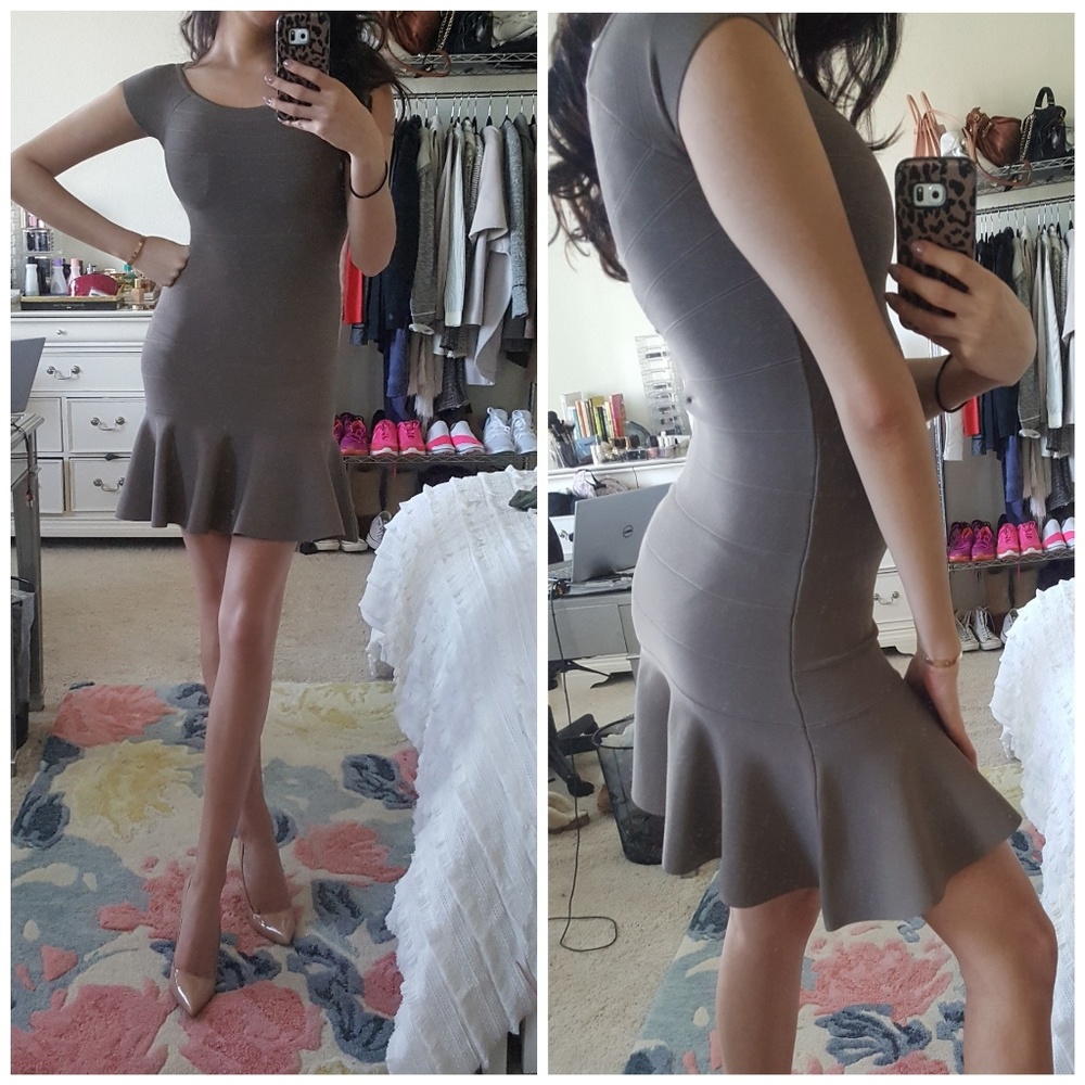 GUESS by Marciano bodycon a line dress